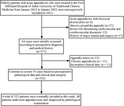 Development and Validation of a Clinical Prediction Model for Complicated Appendicitis in the Elderly